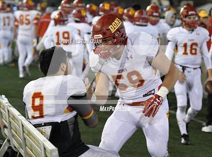 Thumbnail 3 in Cathedral Catholic vs. St. Mary's (CIF State Division 1AA Final) photogallery.