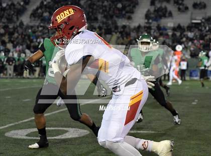 Thumbnail 1 in Cathedral Catholic vs. St. Mary's (CIF State Division 1AA Final) photogallery.
