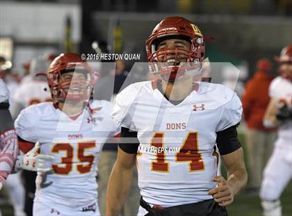 Thumbnail 2 in Cathedral Catholic vs. St. Mary's (CIF State Division 1AA Final) photogallery.