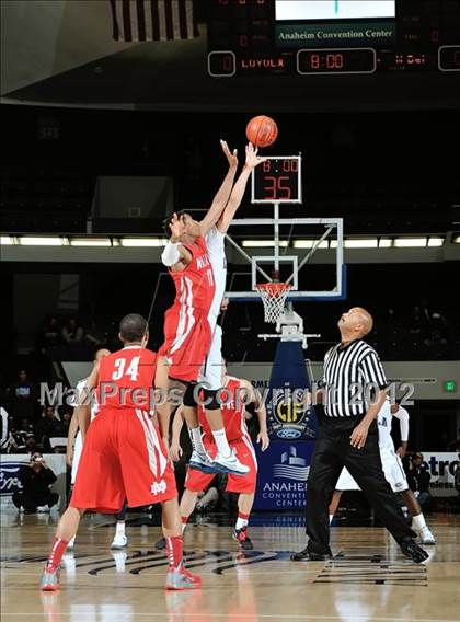 Thumbnail 2 in Mater Dei vs. Loyola (CIF SS D1AA Semifinal) photogallery.