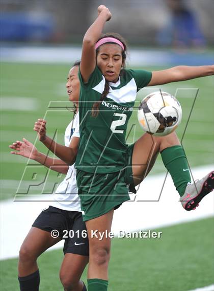 Thumbnail 2 in Incarnate Word vs Hockaday (National Elite Prep Showcase) photogallery.