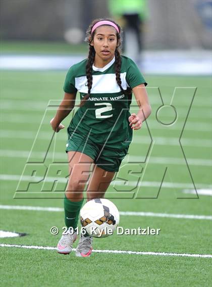 Thumbnail 1 in Incarnate Word vs Hockaday (National Elite Prep Showcase) photogallery.