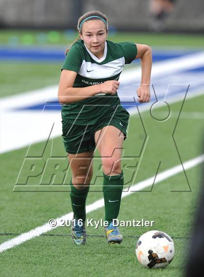 Thumbnail 3 in Incarnate Word vs Hockaday (National Elite Prep Showcase) photogallery.
