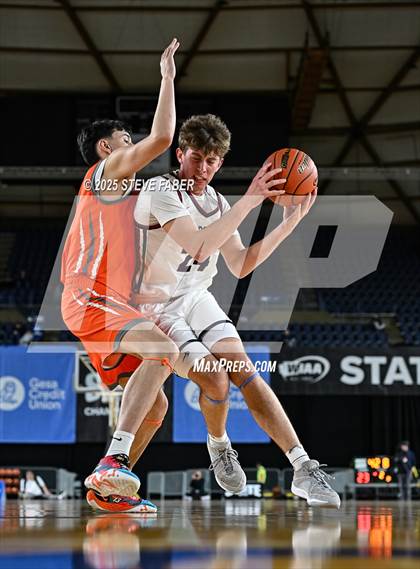 Thumbnail 1 in Monroe @ Mt. Spokane (WIAA State 3A Round of 12) photogallery.