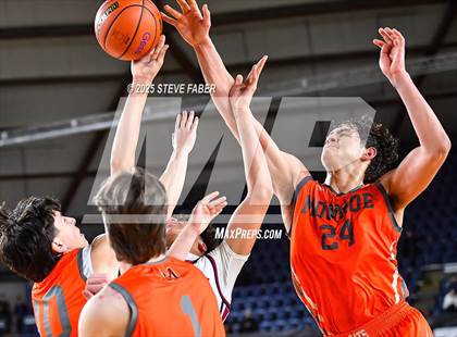 Thumbnail 3 in Monroe @ Mt. Spokane (WIAA State 3A Round of 12) photogallery.