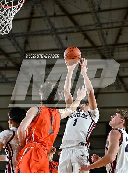 Thumbnail 2 in Monroe @ Mt. Spokane (WIAA State 3A Round of 12) photogallery.
