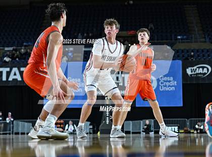 Thumbnail 3 in Monroe @ Mt. Spokane (WIAA State 3A Round of 12) photogallery.