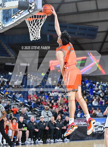 Thumbnail 3 in Monroe @ Mt. Spokane (WIAA State 3A Round of 12) photogallery.