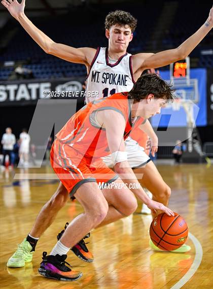 Thumbnail 1 in Monroe @ Mt. Spokane (WIAA State 3A Round of 12) photogallery.