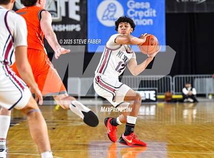 Thumbnail 3 in Monroe @ Mt. Spokane (WIAA State 3A Round of 12) photogallery.