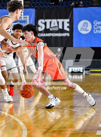 Thumbnail 2 in Monroe @ Mt. Spokane (WIAA State 3A Round of 12) photogallery.