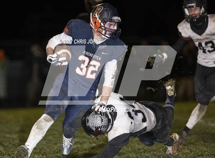 Thumbnail 1 in Rochester vs. Highland (IHSA 4A Semifinal) photogallery.