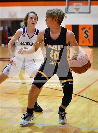 Thumbnail 3 in Rosebud-Lott vs Aggieland Home School (Koppers Tournament) photogallery.