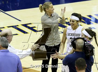 Thumbnail 2 in Mark Keppel vs. Archbishop Mitty (CIF State D2 Final) photogallery.