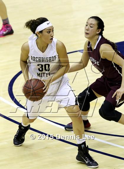 Thumbnail 2 in Mark Keppel vs. Archbishop Mitty (CIF State D2 Final) photogallery.