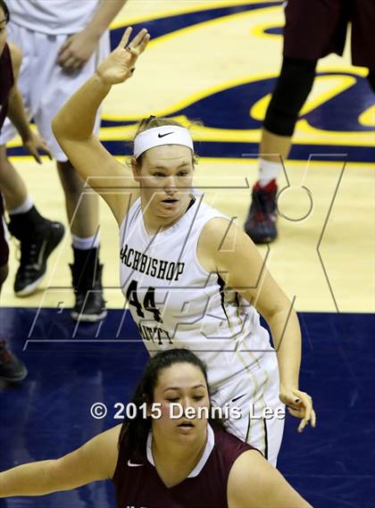 Thumbnail 3 in Mark Keppel vs. Archbishop Mitty (CIF State D2 Final) photogallery.