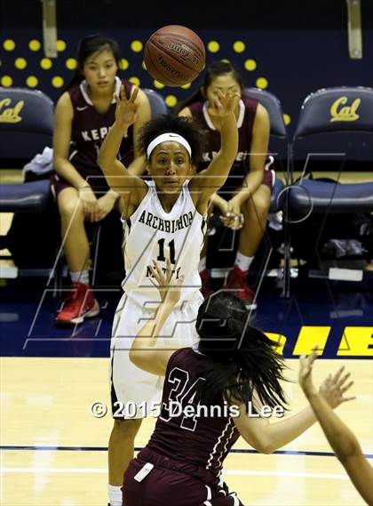 Thumbnail 2 in Mark Keppel vs. Archbishop Mitty (CIF State D2 Final) photogallery.