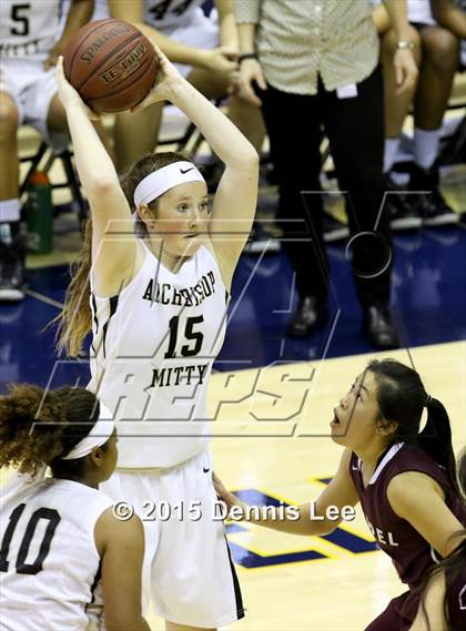 Thumbnail 2 in Mark Keppel vs. Archbishop Mitty (CIF State D2 Final) photogallery.