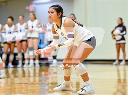 Thumbnail 2 in Davenport vs. Floresville (UIL Volleyball 4A Region 4 Final) photogallery.