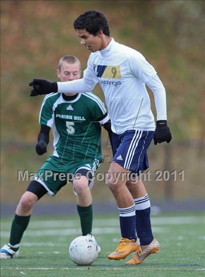 Thumbnail 2 in Parish Hill @ Immaculate (CAIC Class S Playoffs) photogallery.