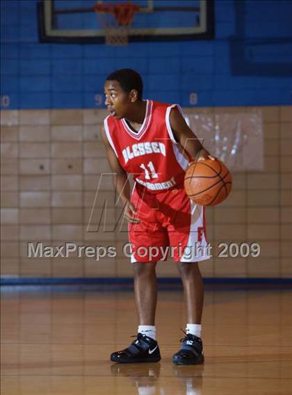 Thumbnail 3 in Acorn vs Blessed Sacrament (Queens Jam Christmas Classic) photogallery.
