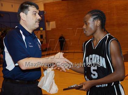 Thumbnail 1 in Acorn vs Blessed Sacrament (Queens Jam Christmas Classic) photogallery.