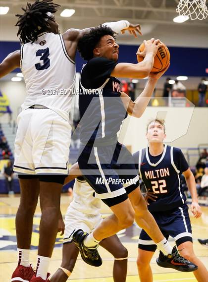 Thumbnail 2 in Milton vs. Pebblebrook (Tournament of Champions Holiday Classic) photogallery.