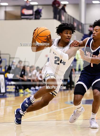 Thumbnail 2 in Milton vs. Pebblebrook (Tournament of Champions Holiday Classic) photogallery.