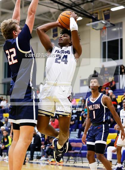 Thumbnail 3 in Milton vs. Pebblebrook (Tournament of Champions Holiday Classic) photogallery.
