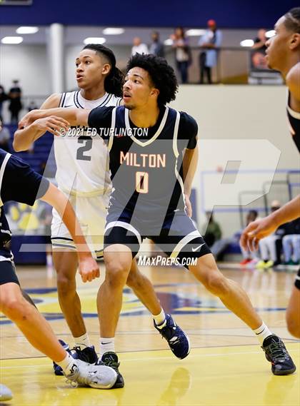 Thumbnail 3 in Milton vs. Pebblebrook (Tournament of Champions Holiday Classic) photogallery.