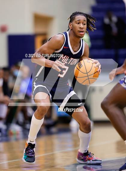 Thumbnail 1 in Milton vs. Pebblebrook (Tournament of Champions Holiday Classic) photogallery.