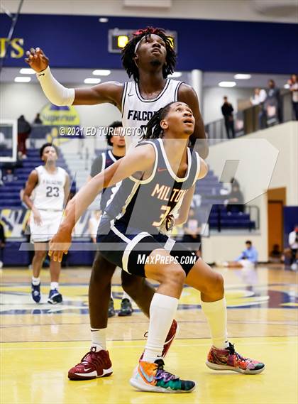 Thumbnail 1 in Milton vs. Pebblebrook (Tournament of Champions Holiday Classic) photogallery.
