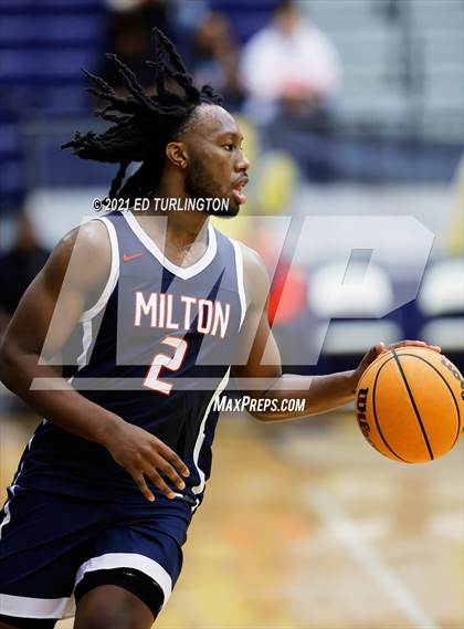 Thumbnail 3 in Milton vs. Pebblebrook (Tournament of Champions Holiday Classic) photogallery.