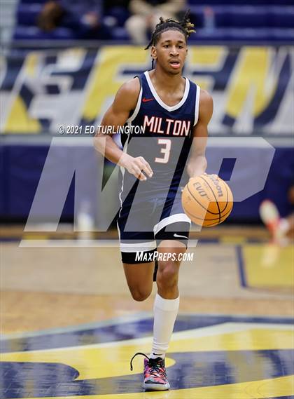 Thumbnail 3 in Milton vs. Pebblebrook (Tournament of Champions Holiday Classic) photogallery.