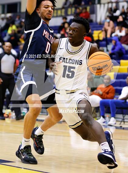Thumbnail 1 in Milton vs. Pebblebrook (Tournament of Champions Holiday Classic) photogallery.