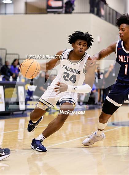 Thumbnail 1 in Milton vs. Pebblebrook (Tournament of Champions Holiday Classic) photogallery.