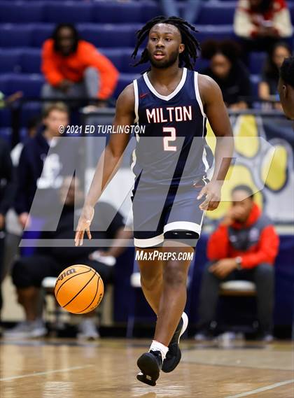 Thumbnail 1 in Milton vs. Pebblebrook (Tournament of Champions Holiday Classic) photogallery.