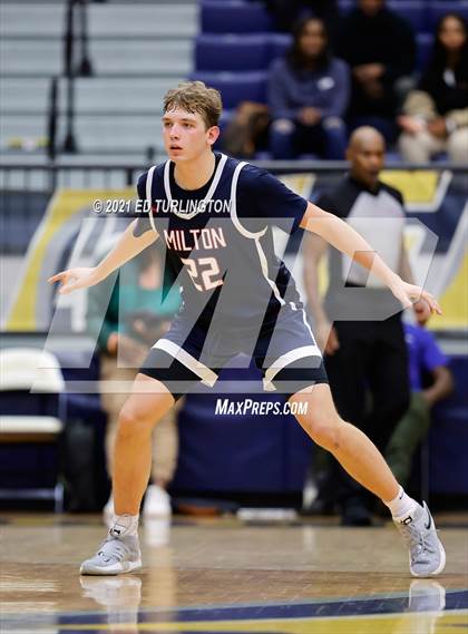 Thumbnail 3 in Milton vs. Pebblebrook (Tournament of Champions Holiday Classic) photogallery.