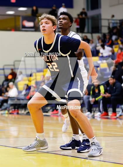 Thumbnail 2 in Milton vs. Pebblebrook (Tournament of Champions Holiday Classic) photogallery.