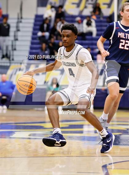 Thumbnail 1 in Milton vs. Pebblebrook (Tournament of Champions Holiday Classic) photogallery.