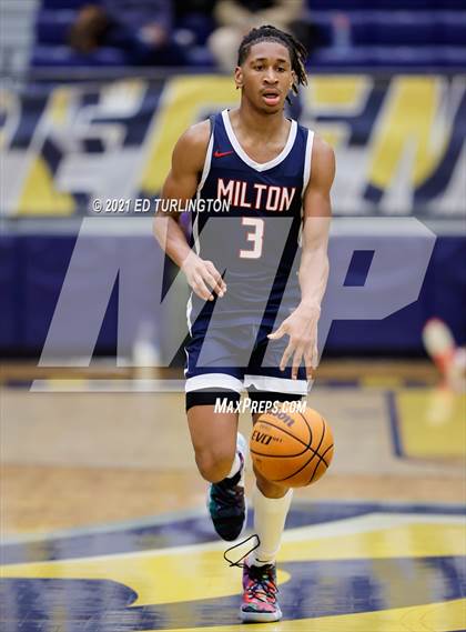 Thumbnail 1 in Milton vs. Pebblebrook (Tournament of Champions Holiday Classic) photogallery.