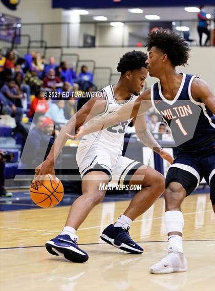 Thumbnail 2 in Milton vs. Pebblebrook (Tournament of Champions Holiday Classic) photogallery.