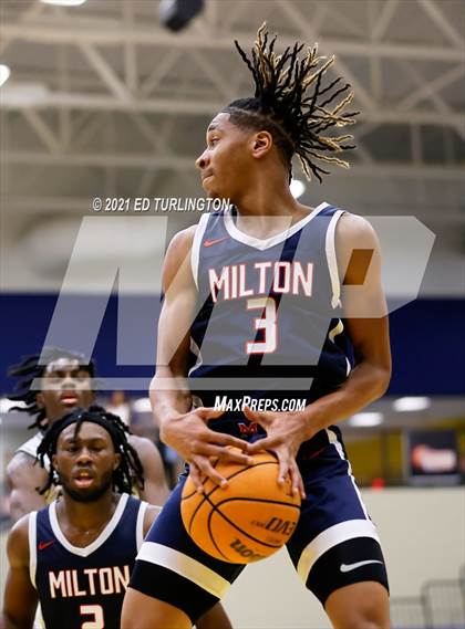 Thumbnail 2 in Milton vs. Pebblebrook (Tournament of Champions Holiday Classic) photogallery.