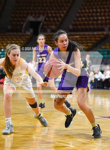 Thumbnail 2 in Holy Family vs. Green Mountain (CHSAA 4A Final Four) photogallery.