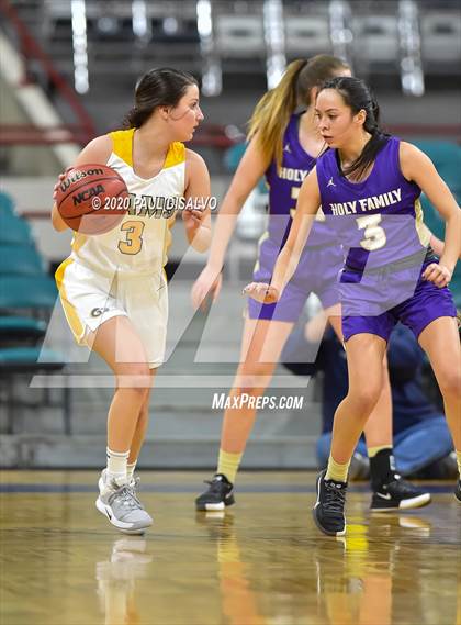 Thumbnail 3 in Holy Family vs. Green Mountain (CHSAA 4A Final Four) photogallery.
