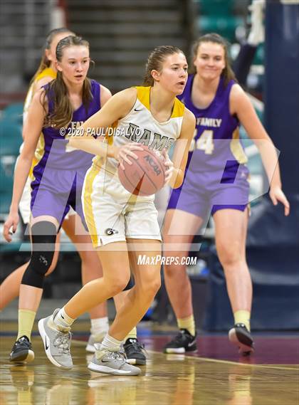 Thumbnail 1 in Holy Family vs. Green Mountain (CHSAA 4A Final Four) photogallery.