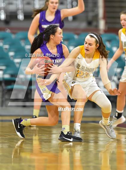 Thumbnail 2 in Holy Family vs. Green Mountain (CHSAA 4A Final Four) photogallery.