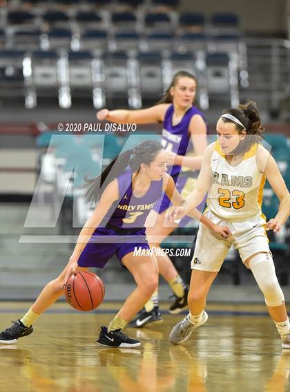 Thumbnail 2 in Holy Family vs. Green Mountain (CHSAA 4A Final Four) photogallery.