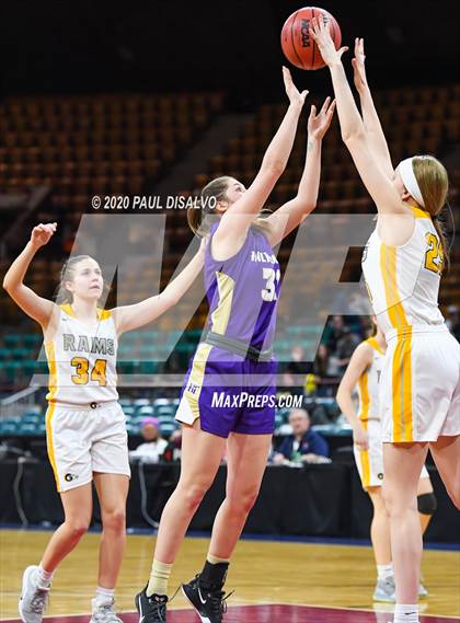 Thumbnail 2 in Holy Family vs. Green Mountain (CHSAA 4A Final Four) photogallery.