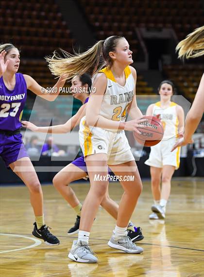 Thumbnail 1 in Holy Family vs. Green Mountain (CHSAA 4A Final Four) photogallery.